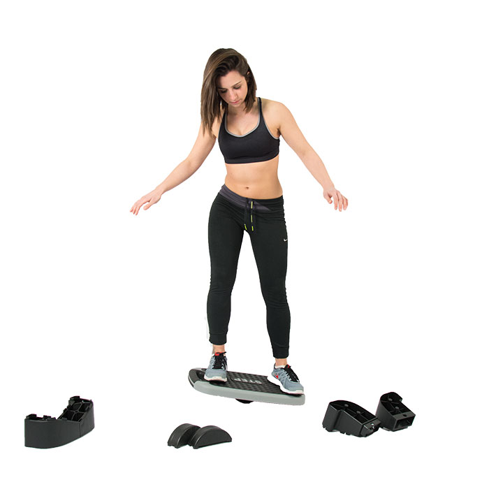 Multi Balance Step Piattaforma Multifunzione per Allenamento Propriocettivo e Equilibrio