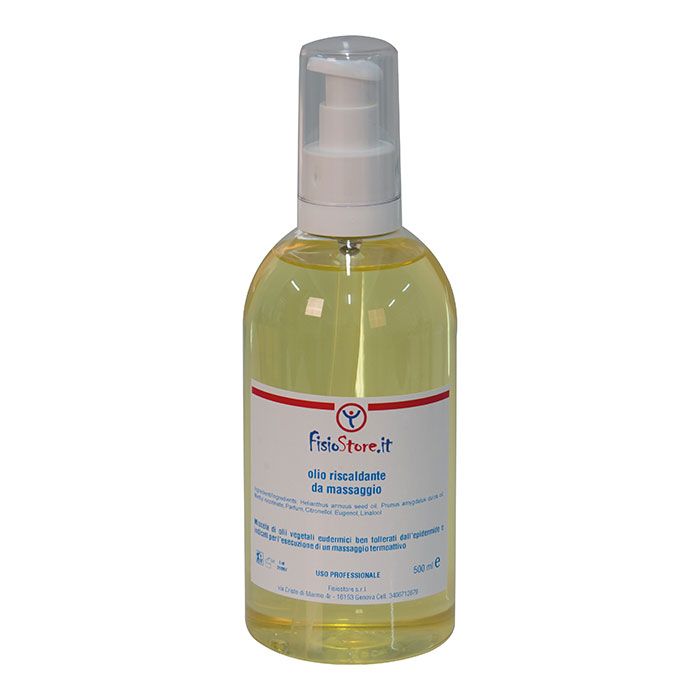 Olio da massaggio riscaldante