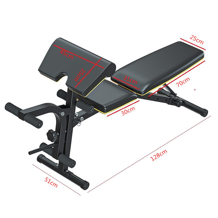 Panca pesi leg extension leg curl