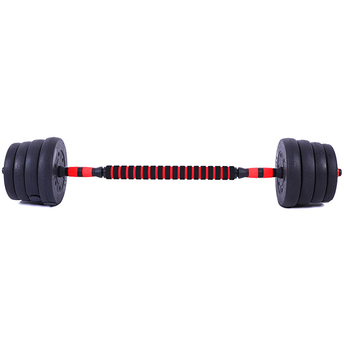 Set di Pesi Regolabili da 37 kg con Manubri e Bilanciere-4